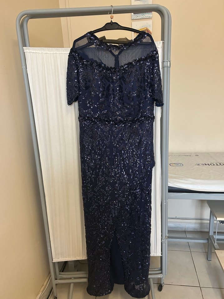 Kadın Uzun Payetli Abiye Elbise - Görsel 3