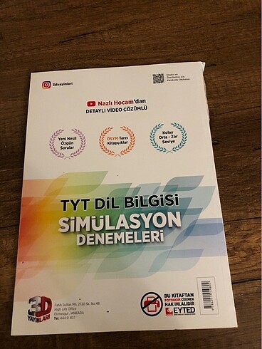  Beden 3D Tyt Dil Bilgisi Simülasyon Denemeleri