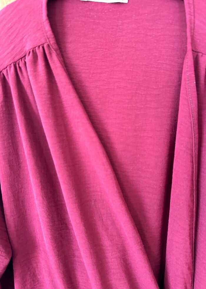 Tesettür bağlamalı kimono - Görsel 5