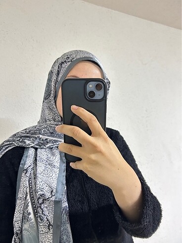  Beden gri Renk Gri etro hint ipeği şal
