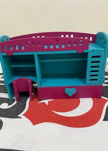 Renkli Çocuk Rafı ve Oyun Alanı - Görsel 2