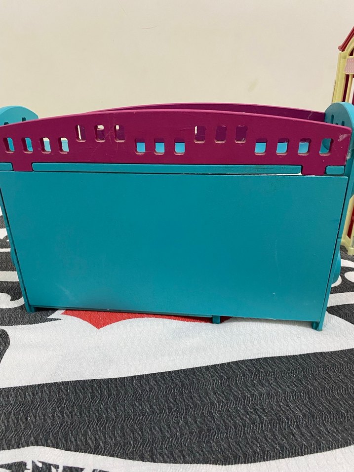 Renkli Çocuk Rafı ve Oyun Alanı - Görsel 3