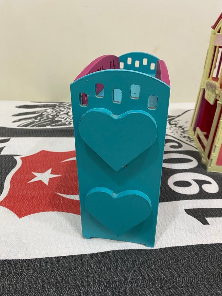 Renkli Çocuk Rafı ve Oyun Alanı - Görsel 4