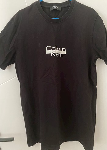 Calvin Klein Siyah Baskılı Erkek Tişört