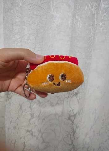 Hot dog çanta charmı