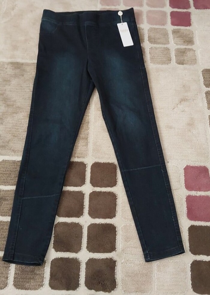 Etiketli yeni bayan kot pantolon - Görsel 3