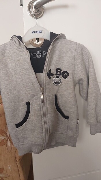 Kapişonlu fermuarlı  sweatshirt - Görsel 12