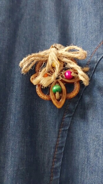 Etiketli yeni yumuşak kot elbise - Görsel 2