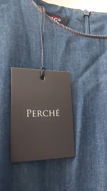 Etiketli yeni yumuşak kot elbise - Görsel 3