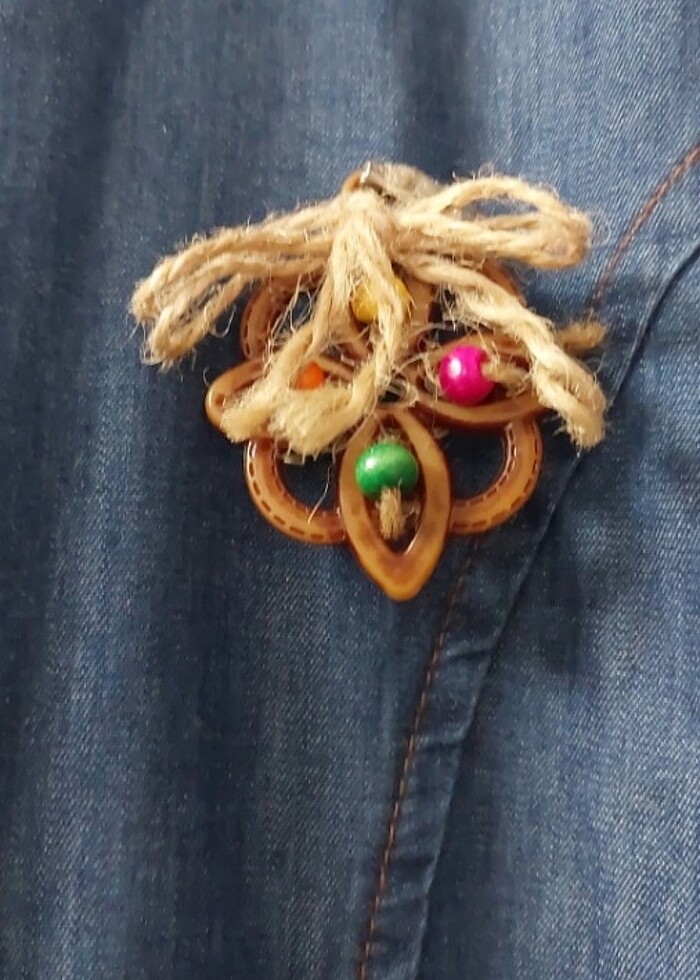 Etiketli yeni yumuşak kot elbise - Görsel 2