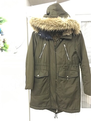 Zara İçi kürklü mont