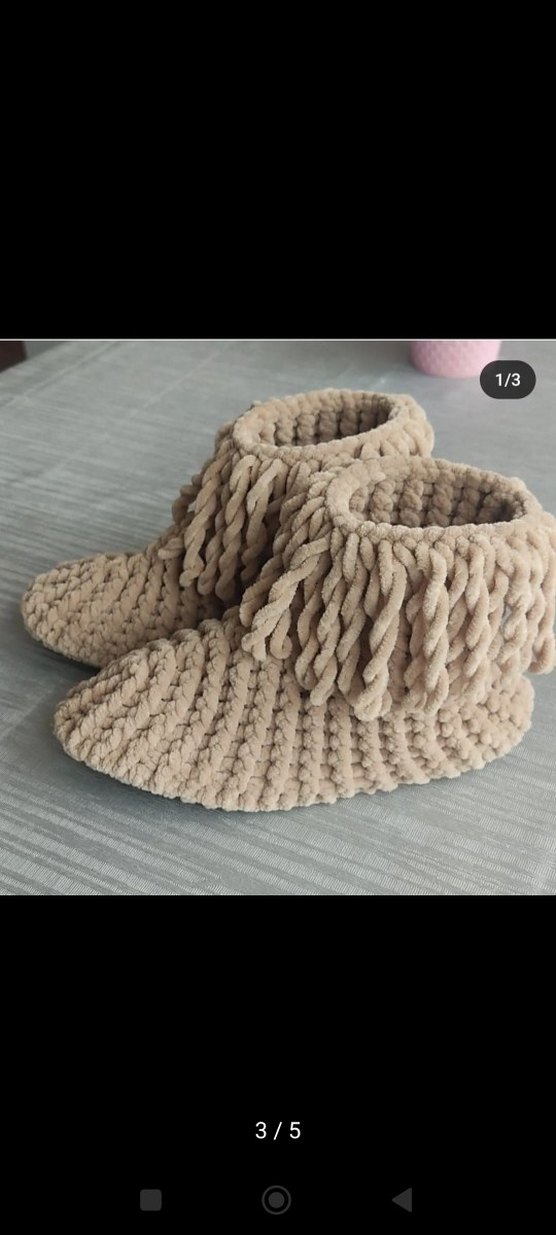 Örgü Terlik - Görsel 3