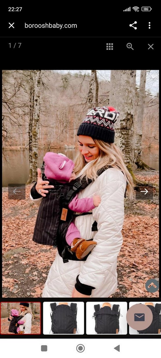 BABYBOROOSH BEBEK KANGURU - Görsel 5