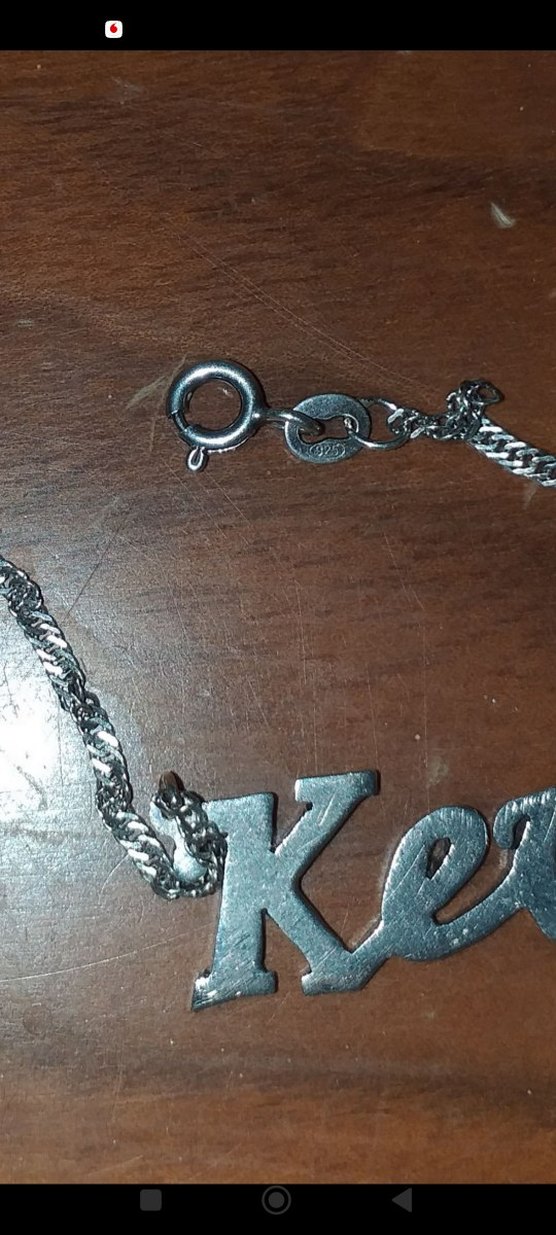 925 ayar Gümüş kolye - Görsel 2