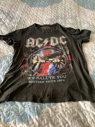 Diğer ACDC oversize Tişört