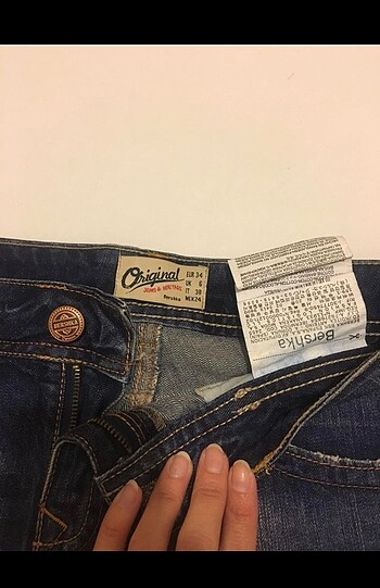 Bershka kot şort