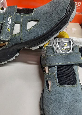 Gri Erkek Outdoor Spor Ayakkabı Velcro - Görsel 2