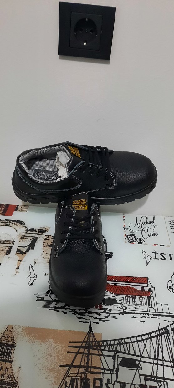 Siyah Yılan Desenli Bağcıklı Erkek Outdoor Ayakkabı - Görsel 2