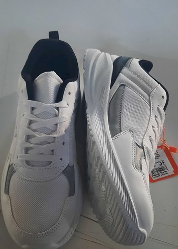 Beyaz Kadın Spor Ayakkabı