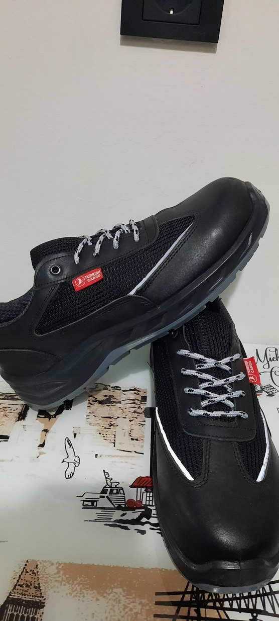 Siyah Bağcıklı Erkek Outdoor Spor Ayakkabı - Görsel 3