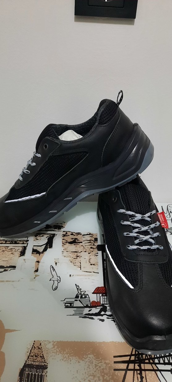 Siyah Bağcıklı Erkek Outdoor Spor Ayakkabı - Görsel 4