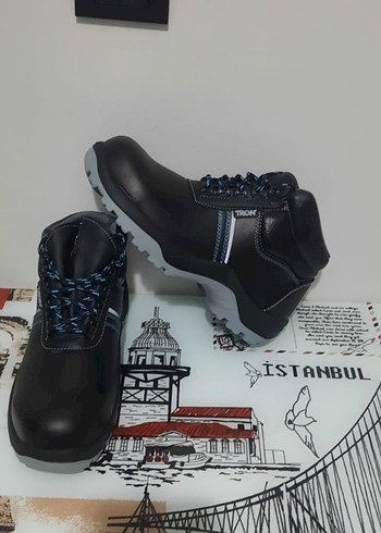 Siyah Erkek Biker Spor Ayakkabı - Görsel 12