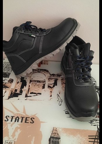 Siyah Erkek Biker Spor Ayakkabı - Görsel 5