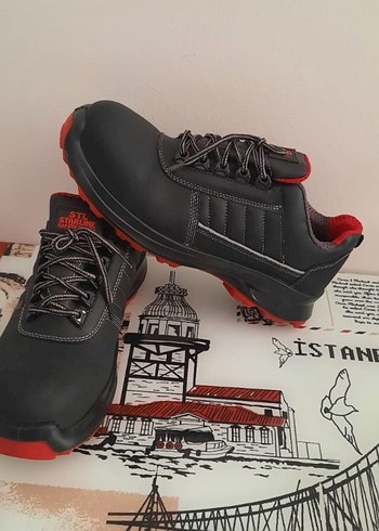 Siyah Erkek Biker Spor Ayakkabı - Görsel 11