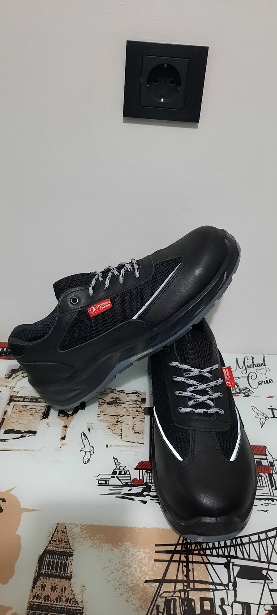 Siyah Erkek Biker Spor Ayakkabı - Görsel 3