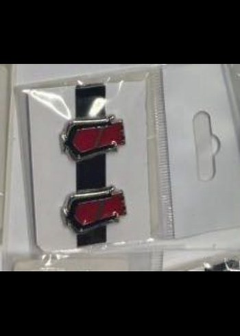 Siyah Gotik Erkek Rozeti - Görsel 3