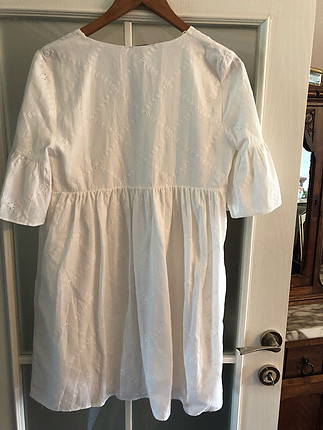 xs Beden beyaz Renk Zara elbise 