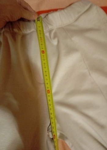 krem rengi oyşho Kumaş Pantolon - Görsel 4