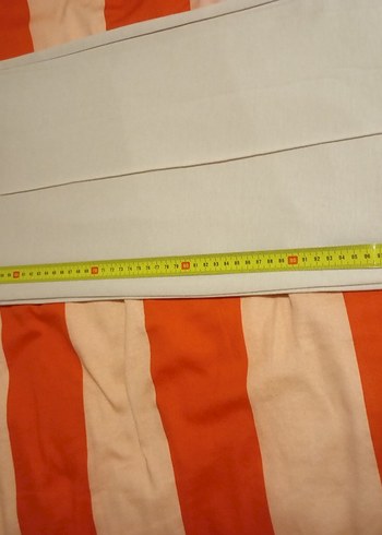 krem rengi oyşho Kumaş Pantolon - Görsel 3