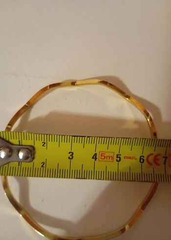 Altın Rengi çelik  Kadın Bileklik - Görsel 2