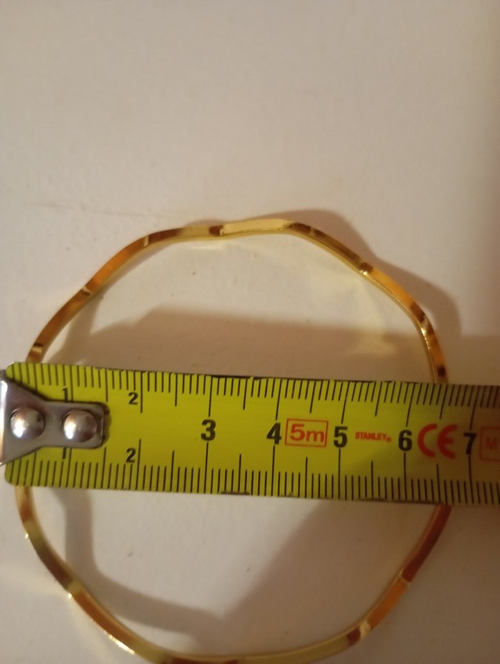 Altın Rengi çelik  Kadın Bileklik - Görsel 2