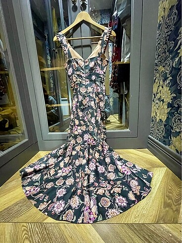 Midi boy balık elbise - Görsel 2