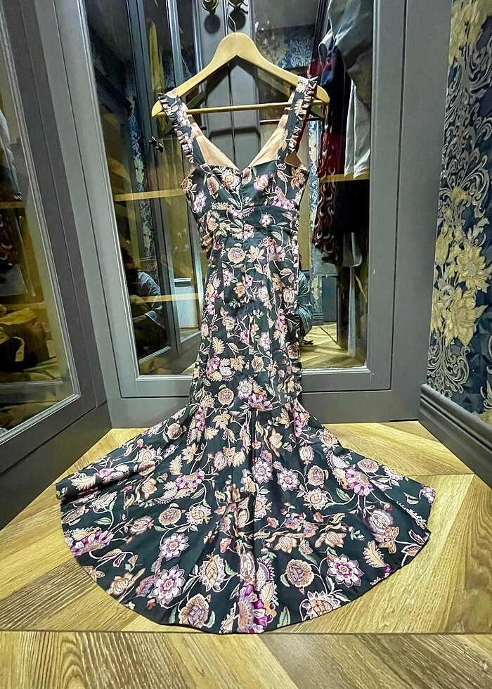 Midi boy balık elbise - Görsel 2