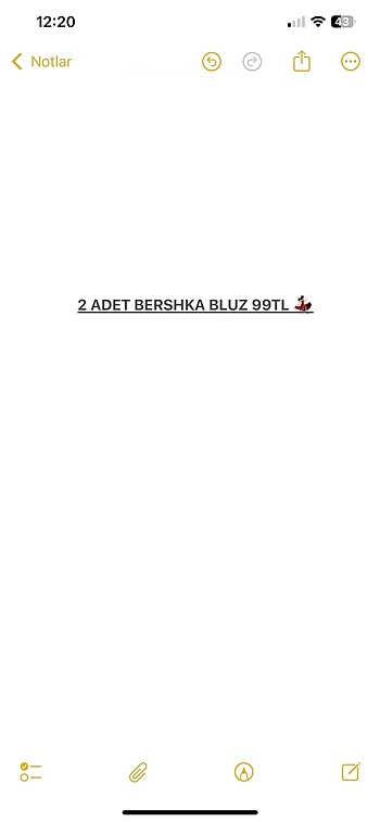 Bershka Bluz