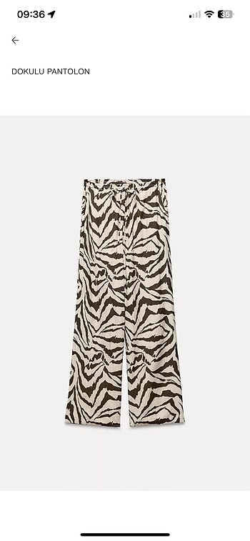 ZARA PANTOLON