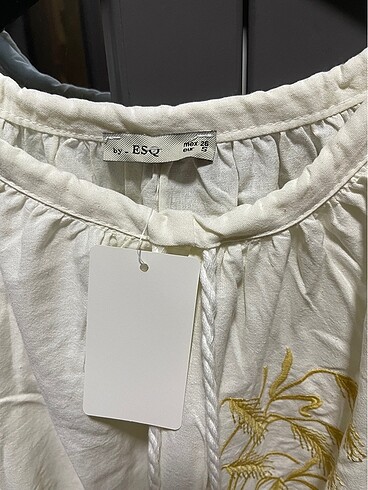 Nakışlı Bohem Elbise - Görsel 8