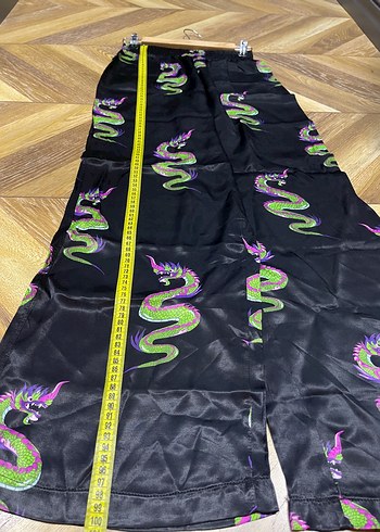 Bershka Saten Pantolon - Görsel 8