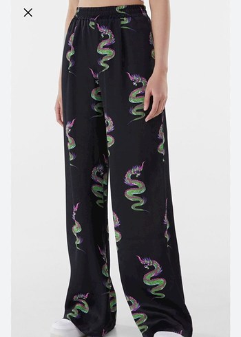 Bershka Saten Pantolon - Görsel 2