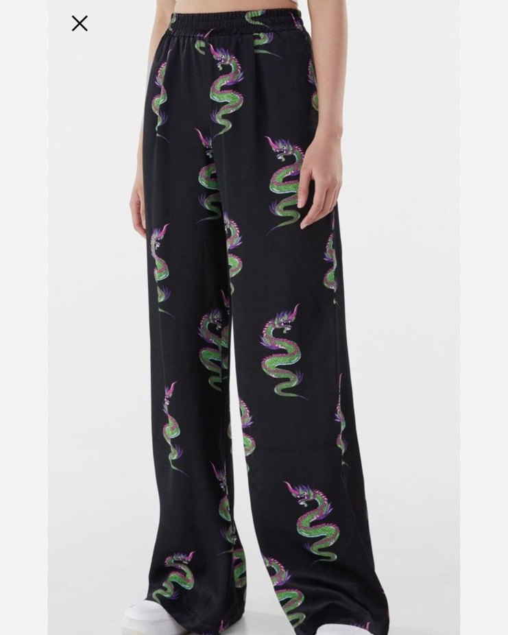 Bershka Saten Pantolon - Görsel 2