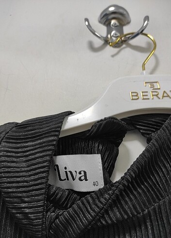 Siyah Kırınkıl kumaş Tunik İçlik  - Görsel 4