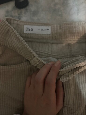 Zara Zara kız çocuk kadife etek