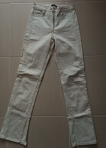 Wide lige jean