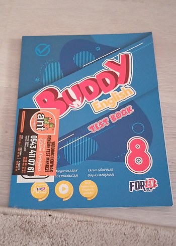 Buddy English 8. Sınıf Test Kitabı