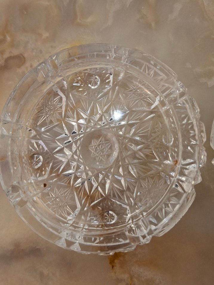 2 adet kristal Cam küllük - Görsel 3