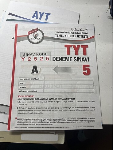 karışık denemeler