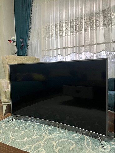 140 ekran oval axen led televizyon